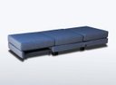 Ver imagem 2 de Poltrona Cama Mova_mm que Se Transforma em Sofá Cama Solteiro Reclinável Resistente e Confortável