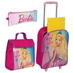 Kit Mochila Sestini Escolar Infantil Tamanho G Barbie - 1 Kit Mochila Sestini Escolar Infantil Tamanho G Barbie - 1