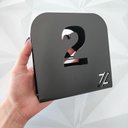 Ver imagem 6 de Porta Guardanapos Acrílico para Restaurante Numerados 1 Ao 12 Preto de Mesa