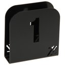 Ver imagem 3 de Porta Guardanapos Acrílico para Restaurante Numerados 1 Ao 12 Preto de Mesa