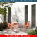 Ver imagem 6 de Kit 2 Cadeiras Empilhável Enjoy Rivatti 53 Cm (largura) Polipropileno (pp) Azul Aura com Proteção