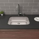 Ver imagem 4 de Cuba de Embutir para Pia Aço Inox Escovado 25,5l Tramontina Lavínia 48 Bl 48x34cm Cozinha