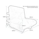 Ver imagem 4 de Sofa Cama Solteiro Futon Dobrável Verde Militar