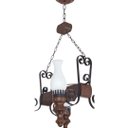 Ver imagem 2 de Lustre Rústico 724e Luminária Rustica 4 Lâmpadas Luminárias Müller