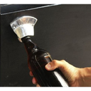 Ver imagem 2 de Churrasqueira Gourmet de Aço Preto Fosco Grelhas Inox Suporte de Espetos