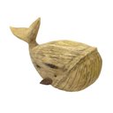 Ver imagem 1 de Escultura de Baleia em Madeira G 23x37 Cm Lucatti
