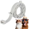 Coleira Anti Pulga Cao Gato Cachorro Pet Carrapato Felino Kit 4 Unid. Canino Resistente Proteçao Lei - 1