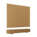 Ver imagem 4 de Rack com Painel Liso TV até 86 Polegadas Planejado 280x250cm Aruá CabeCasa MadeiraOriginals Marrom Jatobá