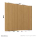 Ver imagem 5 de Rack com Painel Liso TV até 86 Polegadas Planejado 280x250cm Aruá CabeCasa MadeiraOriginals Marrom Jatobá