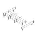 Ver imagem 3 de Divisor Longitudinal Interno Orga Line para Gaveta Metálica Tandembox Plus Cinza Blum 01 unidade