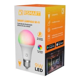 Lâmpada Inteligente LED Smart Home Wi-Fi 9W Na Cor Branca - 3