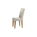 Ver imagem 2 de Conjunto Sala de Jantar Liz Tampo Mdf Vidro com 6 Cadeiras Rufato