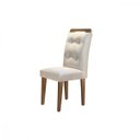 Ver imagem 3 de Conjunto Sala de Jantar Carol 180 MDF Vidro com 6 Cadeiras