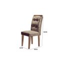 Ver imagem 2 de Conjunto Sala de Jantar Carol 180 MDF Vidro com 6 Cadeiras