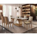 Ver imagem 1 de Conjunto Sala de Jantar Lara 6 Cadeiras Berlim Rufato