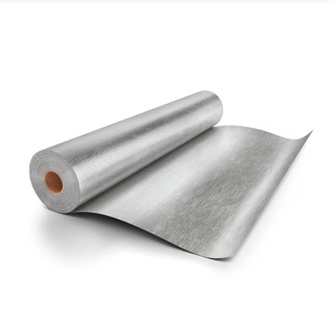 Fita Adesiva Impermeável com Manta Asfáltica 60cm X 10m Alumínio Vedatudo Dryko