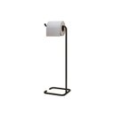 Ver imagem 3 de Papeleira Porta Papel de Chão Lovell Banheiro Lavabo Preto Dhom