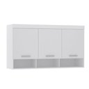 Ver imagem 1 de Guarda-roupa Modulado 145cm Aéreo 3 Portas Alpes Luciane