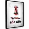 Quadro Decorativo Premium Quarto Moderno Carro F1 Mclaren - 1