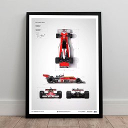 Quadro Decorativo Premium Quarto Moderno Carro F1 Mclaren - 2