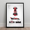 Quadro Decorativo Premium Quarto Moderno Carro F1 Mclaren - 2