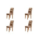 Ver imagem 2 de Kit 4 Cadeiras para Sala de Jantar Carol Rufato