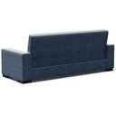 Ver mais imagens de Sofá Cama Decorativo 210cm Beesley Suede Azul Marinho - Gran Belo