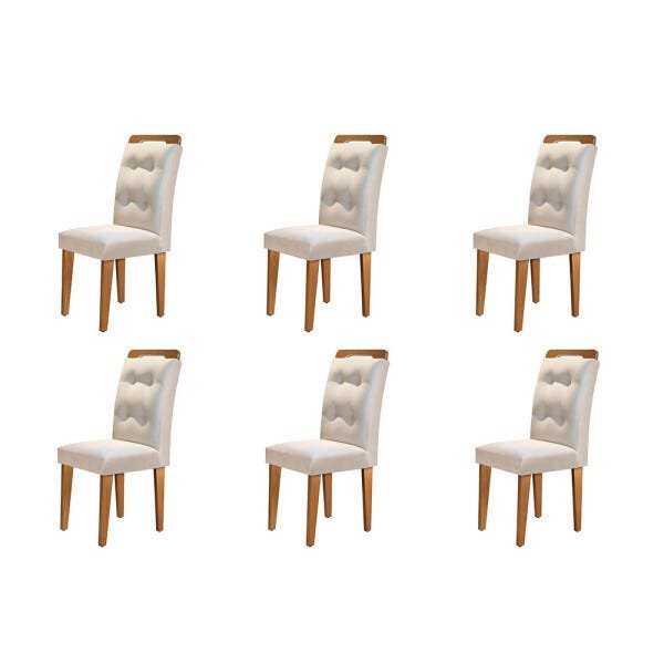 Kit 6 Cadeiras para Sala de Jantar Carol Rufato - 2