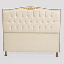 Ver imagem 2 de Cabeceira Greta 140cm Estofada Corino Modena p/ Cama Box Casal Quarto