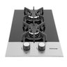 Cooktop Suggar 2 Bocas Ferro Fundido Preto com Inox a Gás Bivolt - 1