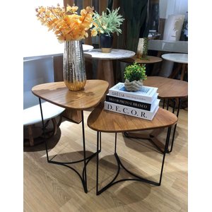 Conjunto de Mesa Lateral Maria