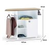 Tábua de Passar Roupa Mariana com Porta Cor Branco - Ajl - 4