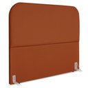 Ver imagem 1 de Cabeceira Queen 160 Cm com Frame Alana Suede Terracota Artte