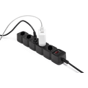 Ver imagem 2 de Protetor Eletrônico Filtro de Linha Intelbras Epe 205 + com 5 Tomadas Bivolt Automático