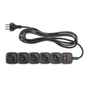 Ver imagem 1 de Protetor Eletrônico Filtro de Linha Intelbras Epe 205 + com 5 Tomadas Bivolt Automático
