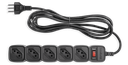 Ver imagem 1 de Protetor Eletrônico Filtro de Linha Intelbras Epe 205 + com 5 Tomadas Bivolt Automático