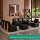 Ver imagem 6 de Sofá Modular 2 Lugares Block 148 cm Pes Madeira Courino Tcs 724 Moll