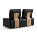 Ver imagem 7 de Sofá Modular 2 Lugares Block 148 cm Pes Madeira Courino Tcs 724 Moll