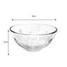 TIGELA DE VIDRO TRANSPARENTE 12 CM - 4