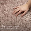 Ver imagem 2 de Tapete Redondo Milano Soft Nude Antiderrapante:1,50