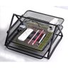 Organizador Documento Duplo Bandeja Escritorio Suporte Mesa Home Office Trabalho Arquivo Papel - 2