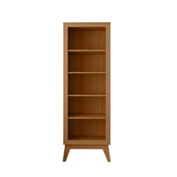 Estante Livreiro 4 Prateleiras com Pés em Mdf Versales - 4 Estante Livreiro 4 Prateleiras com Pés em Mdf Versales - 4