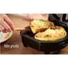 Omeleteira Elétrica Dupla Antiaderente Omelete Ovo Cozinha Prática Compacta 850W Potente Gourmet Mul - 5