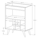 Ver imagem 5 de Buffet Aparador com Adega Encanto - Jalmac Móveis: Café