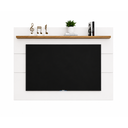 Ver imagem 3 de Painel para Televisão com Design Moderno Vivare New 1,60 m - Off White/Freijó