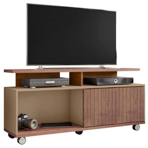 Rack Bancada TV 52 pol 136 cm Topazio Fendi Freijo Bechara