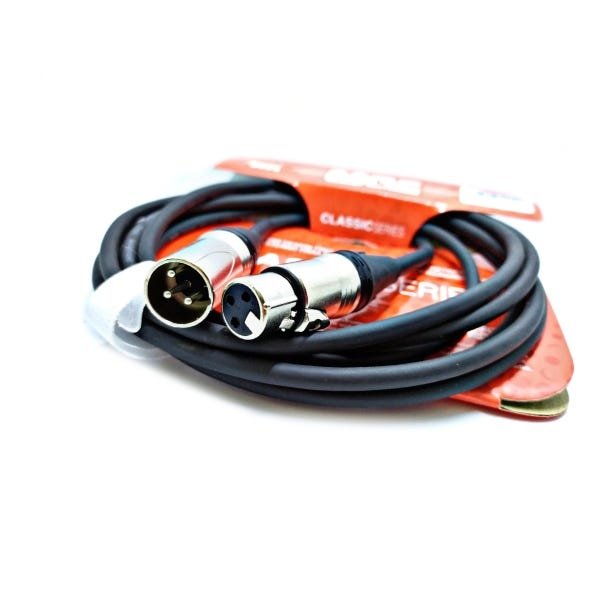 Cabo Microfone Balanceado 0.91 Metros Mac Cabos Classic - 2