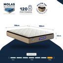 Ver imagem 3 de Colchão Gazin de Molas Ensacadas Pillow Top Air Pro Casal 138 cm