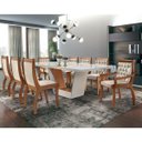 Ver imagem 3 de Mesa Rubi 220cm Madeira e Vidro Mobillare