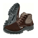 Ver imagem 2 de Botina Bota Sapatão Couro Nobuck C/ Biqueira de Pvc Marluvas 42